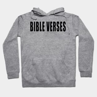 BIBLE VERSES Text Typography Hoodie